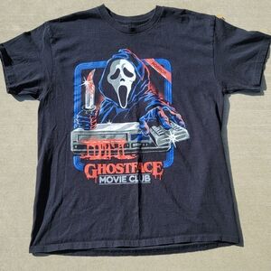 Ghostface Movie Club Graphic T-Shirt